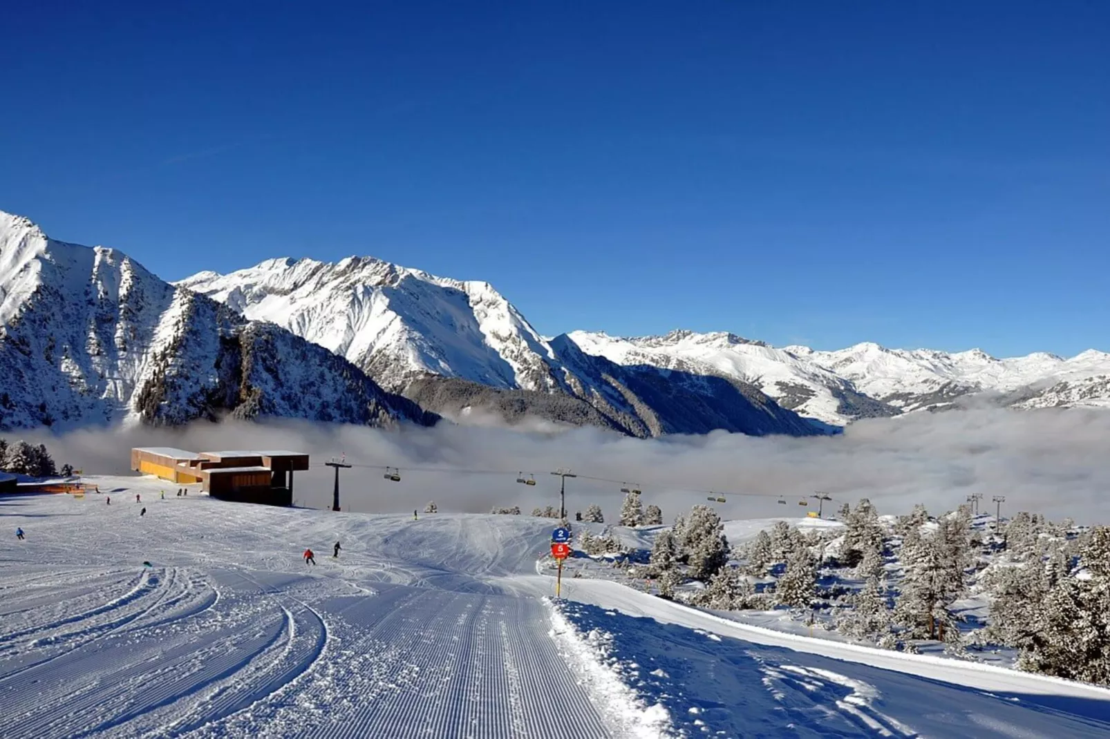 Chalet Jewel Triplex-Gebied winter 1km