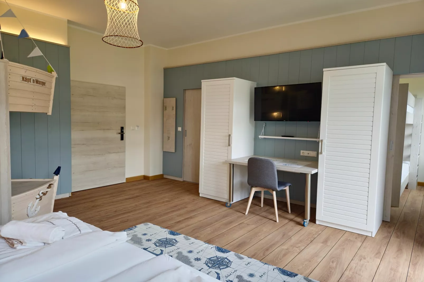 4-Bett-Appartement-Woonkamer