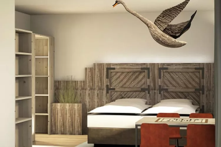 4-Bett-Studio-Slaapkamer