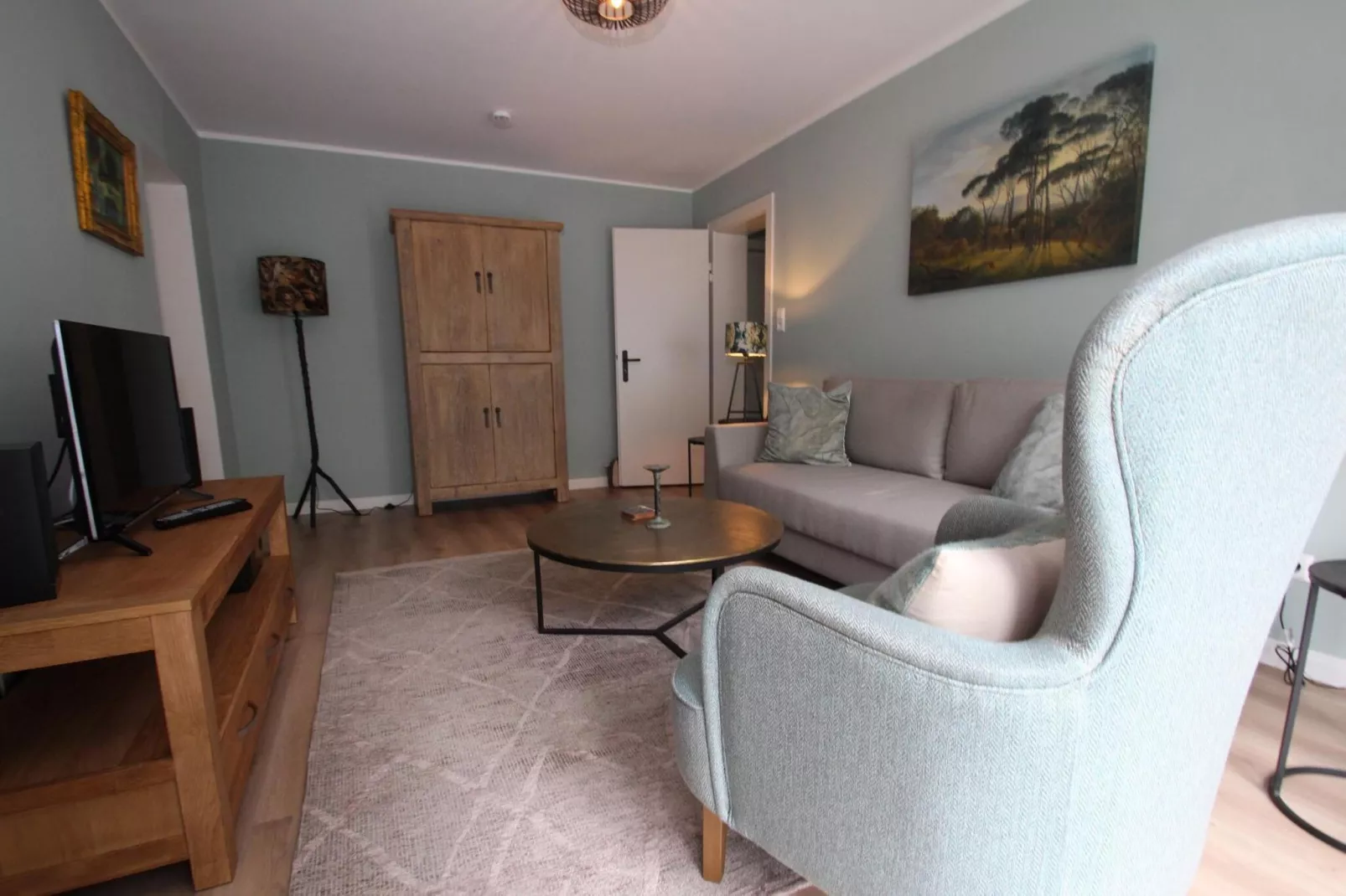 Wohnung 1 Wandernest-Woonkamer