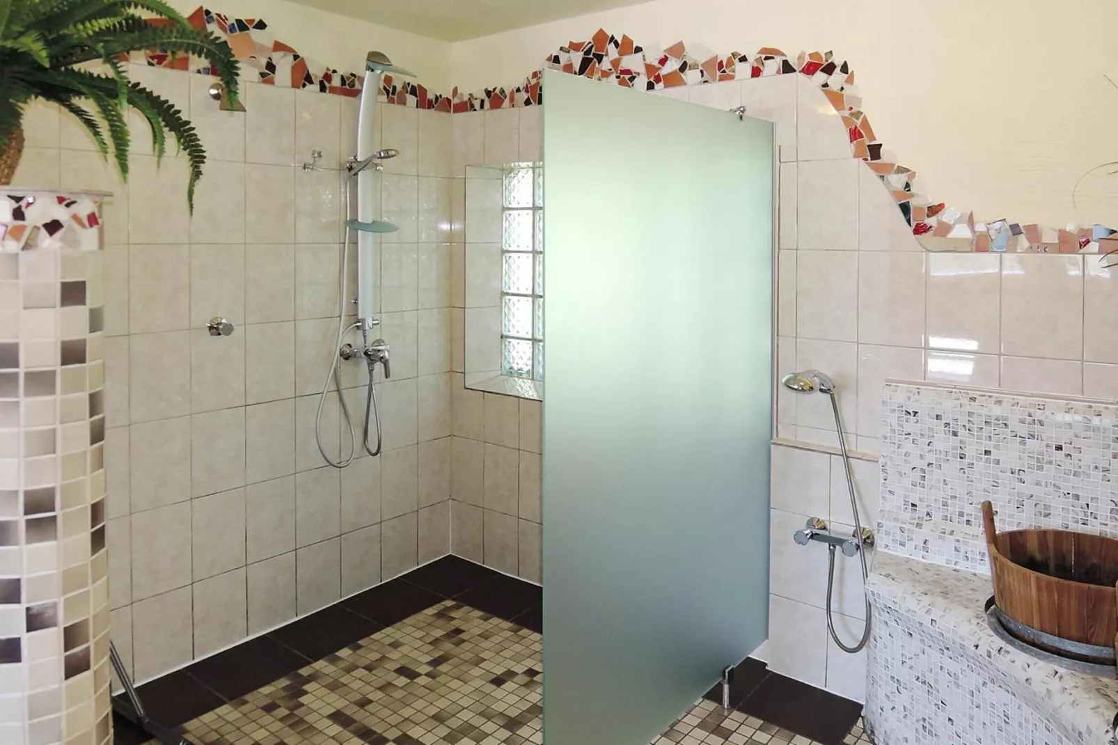 Ferienhaus Spatz 3 Pers-Badkamer