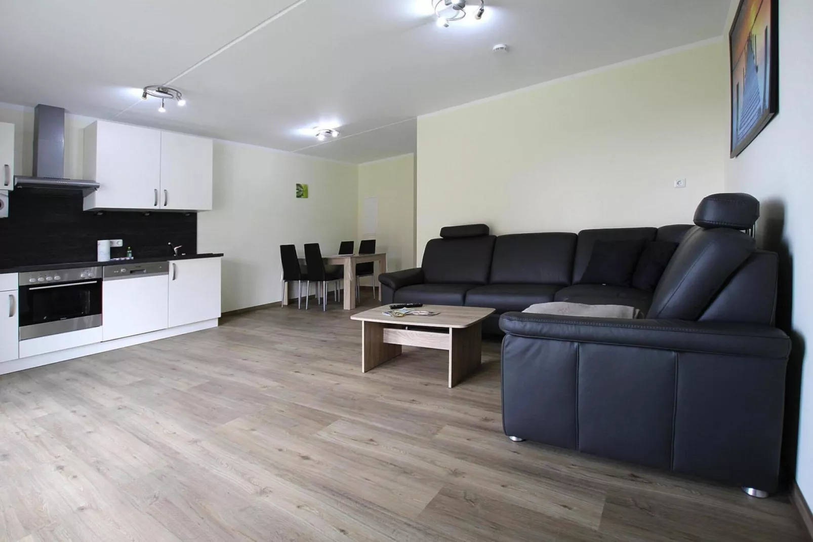 Apartment Hafenflair / Haus 3 EG-Wohnung 9 1-2 Personen-Woonkamer
