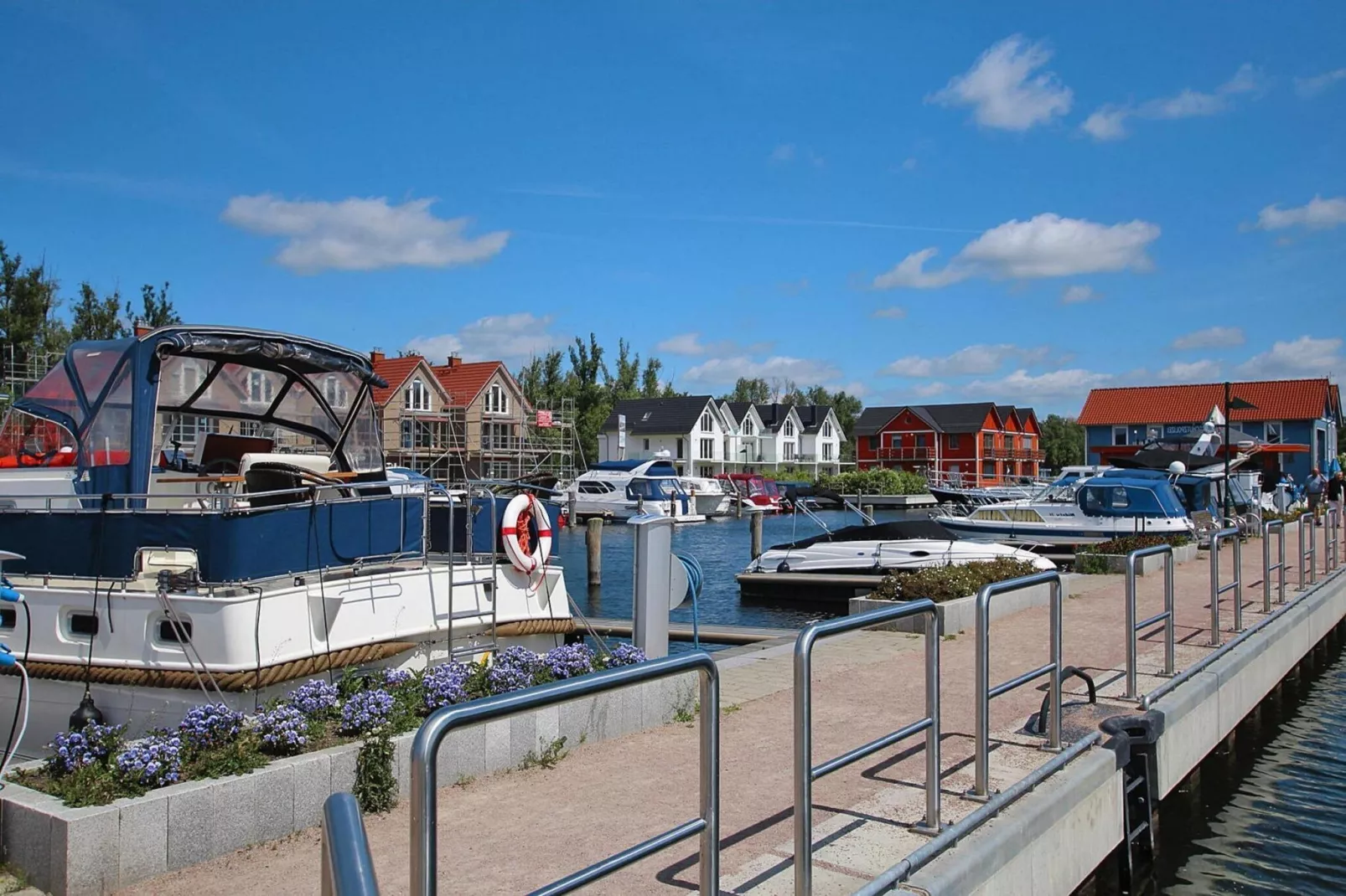 Apartment Hafenflair / Haus 3 EG-Wohnung 9 1-2 Personen-Gebieden zomer 5km