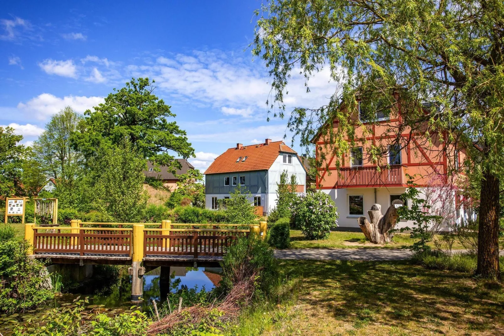 BEECH Resort Fleesensee in Göhren-Lebbin-Uitzicht zomer