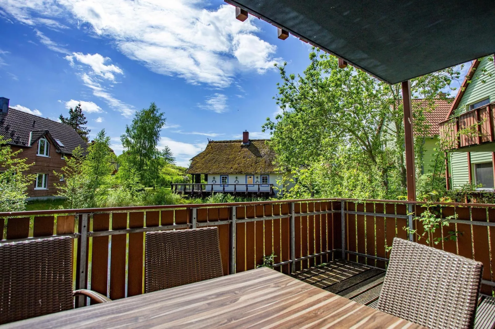 BEECH Resort Fleesensee in Göhren-Lebbin-Terrasbalkon