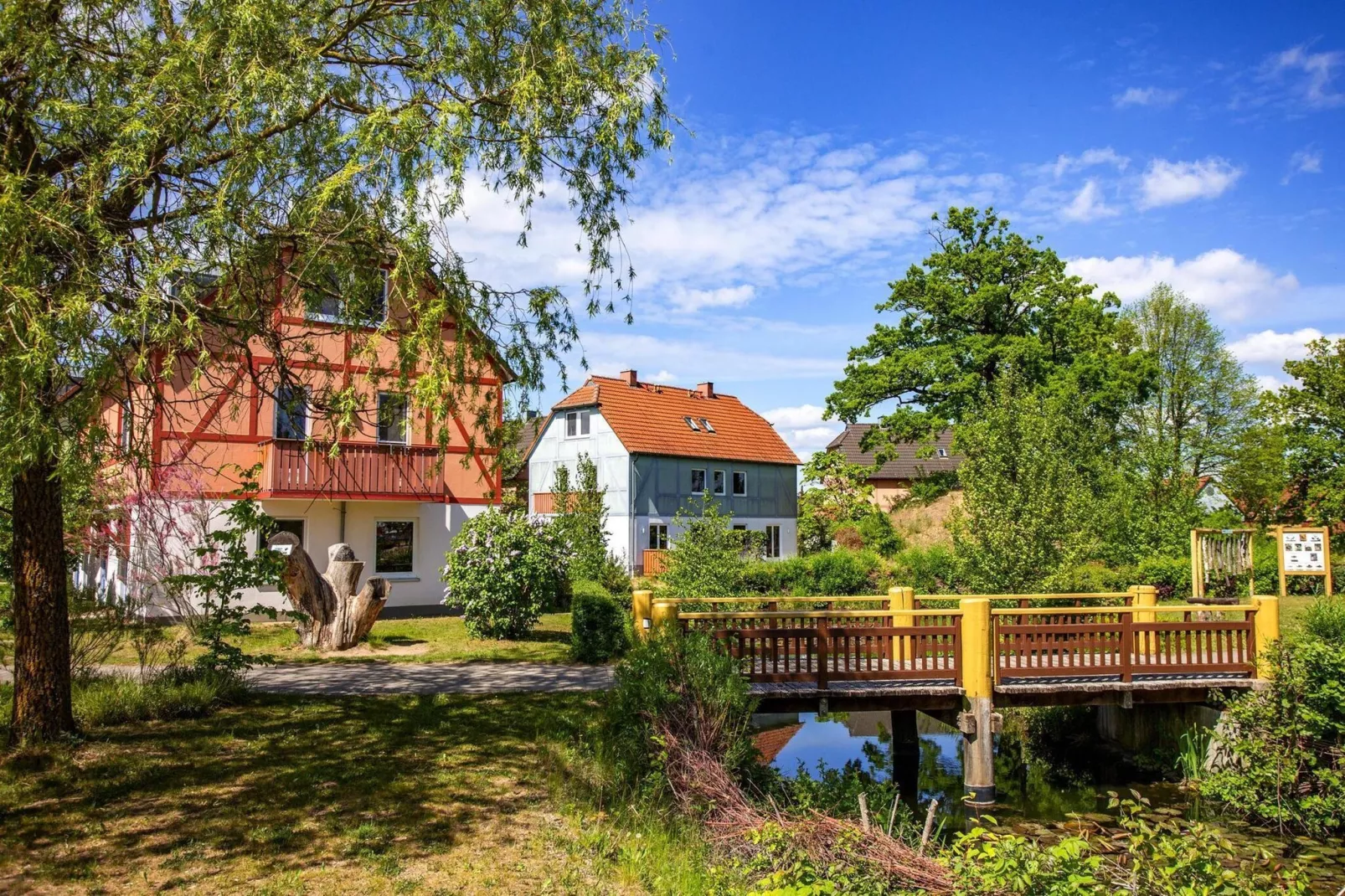 BEECH Resort Fleesensee in Göhren-Lebbin-Uitzicht zomer