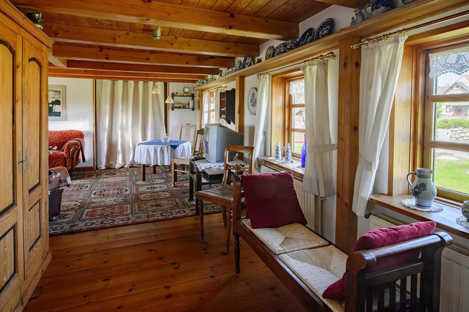 Das Posthus in Behrendorf-Woonkamer