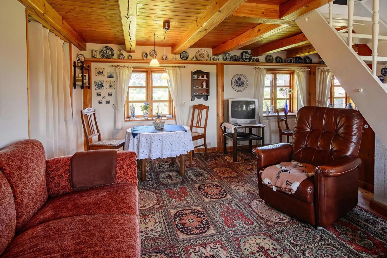 Das Posthus in Behrendorf-Woonkamer