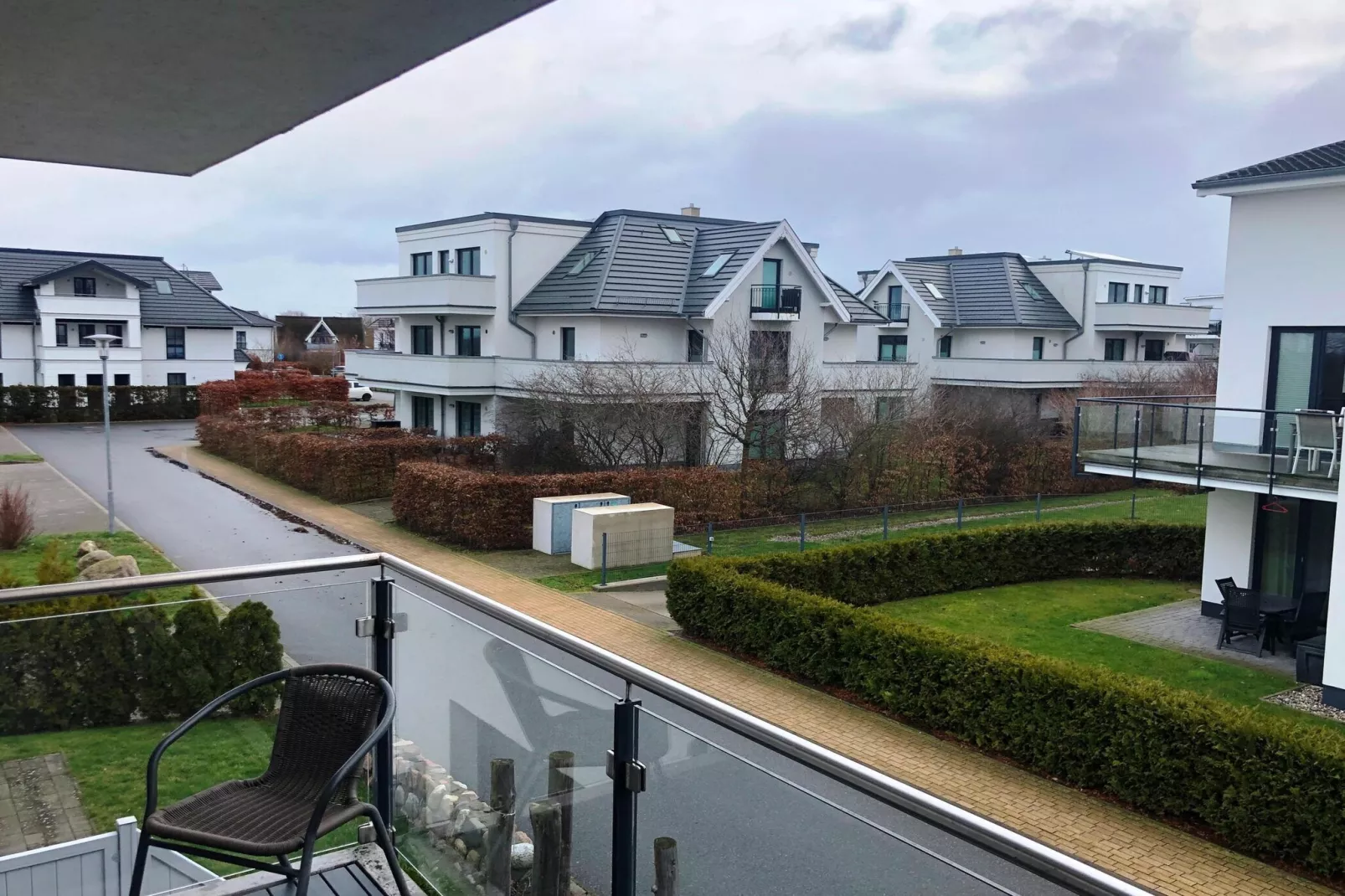 App 15 ohne Meerblick 1 OG-Buitenkant zomer