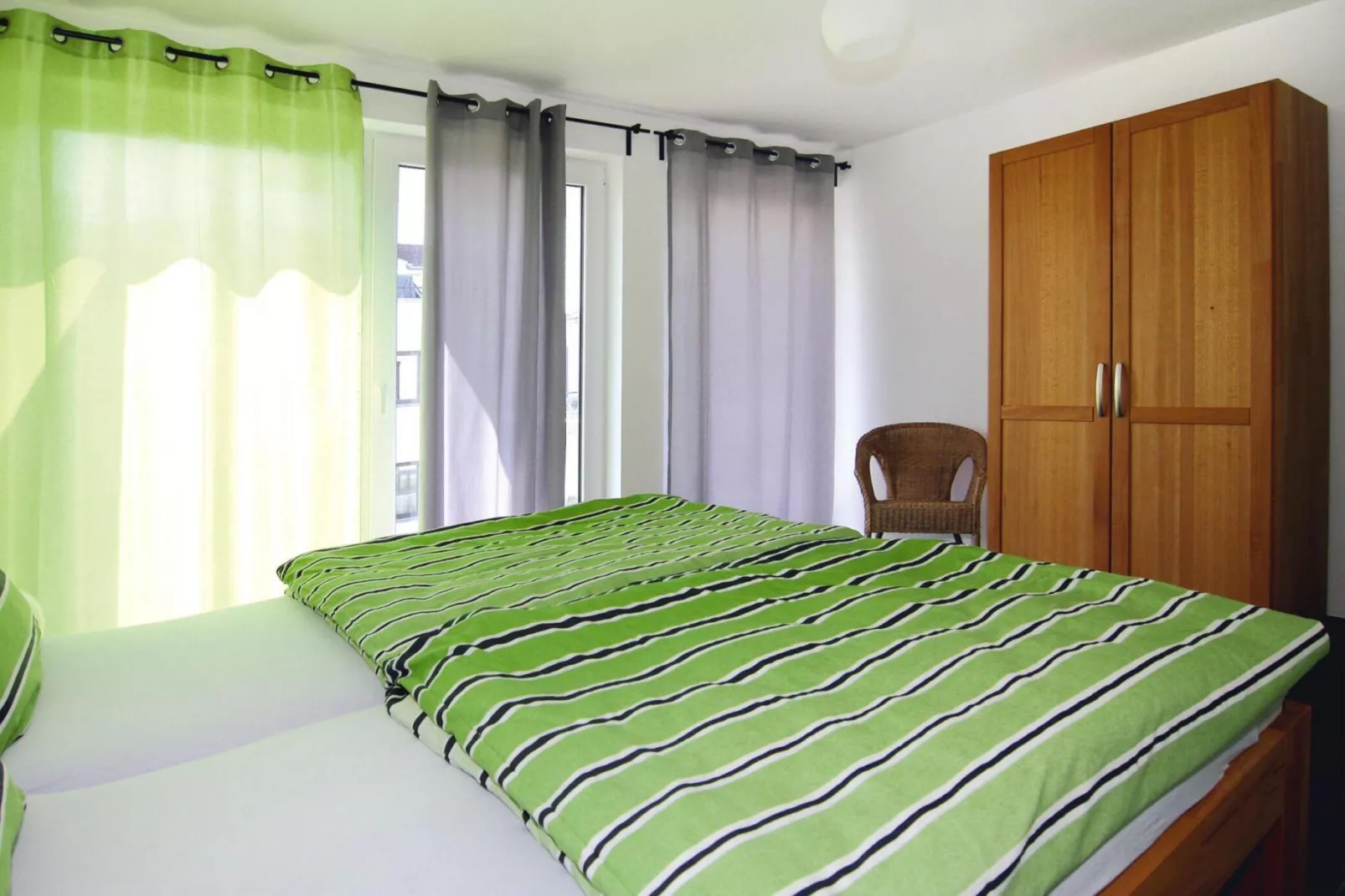 App 15 ohne Meerblick 1 OG-Slaapkamer