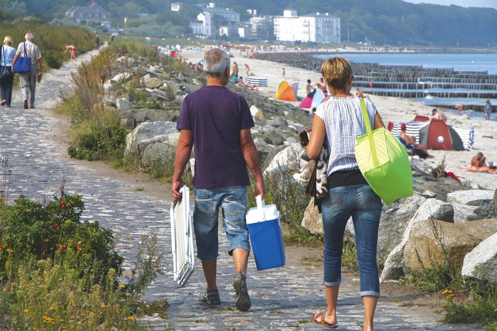 App 15 ohne Meerblick 1 OG-Gebieden zomer 5km