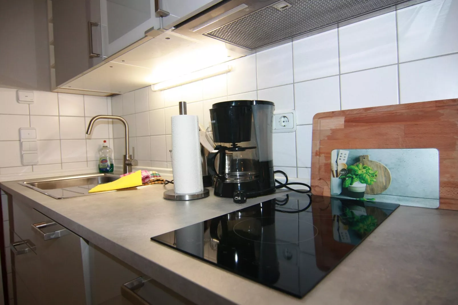 Ferienwohnung Kleiner Seestern Wiek-Wohnung 33-Keuken
