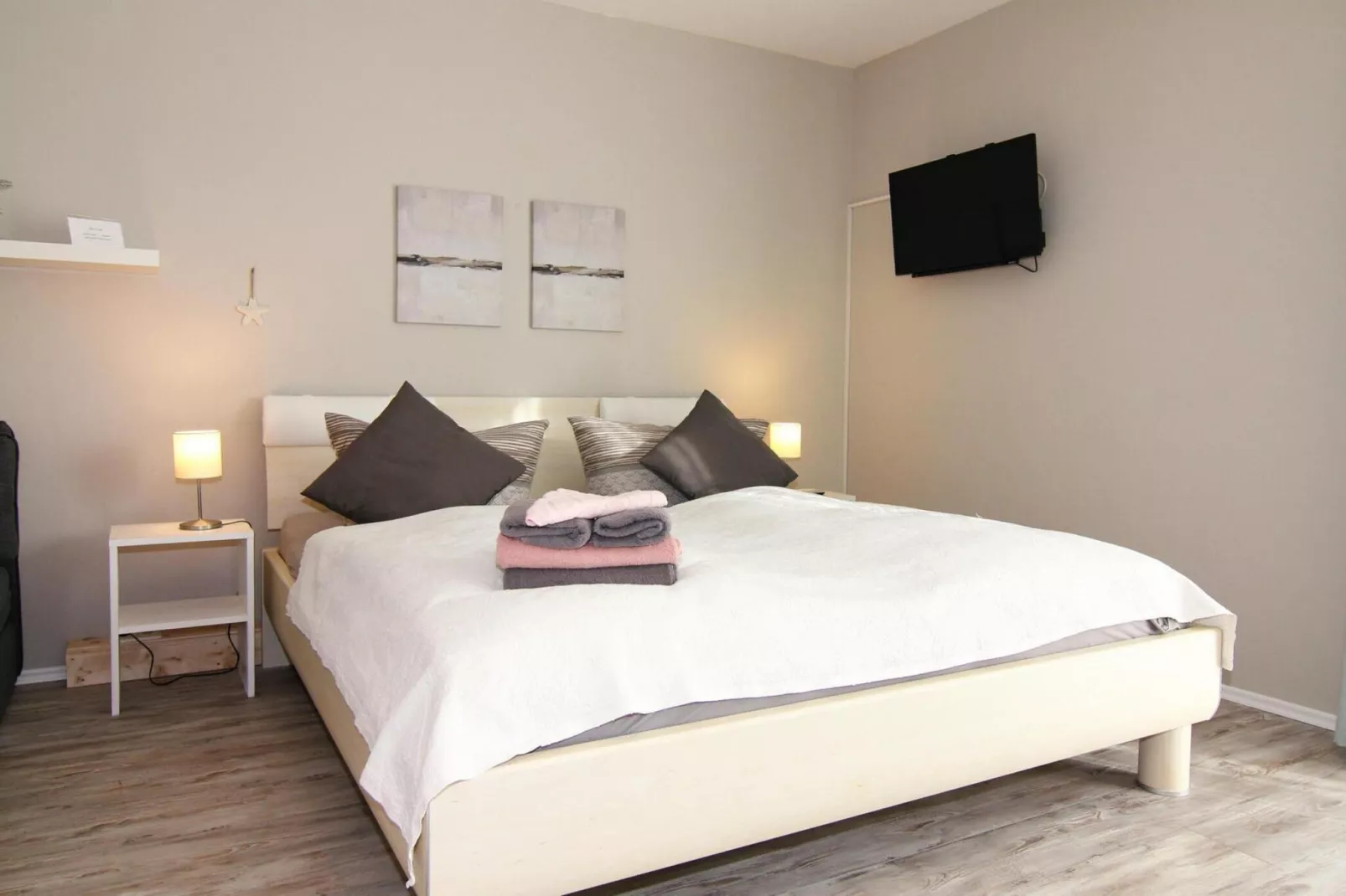 Ferienwohnung Kleiner Seestern Wiek-Wohnung 33-Slaapkamer
