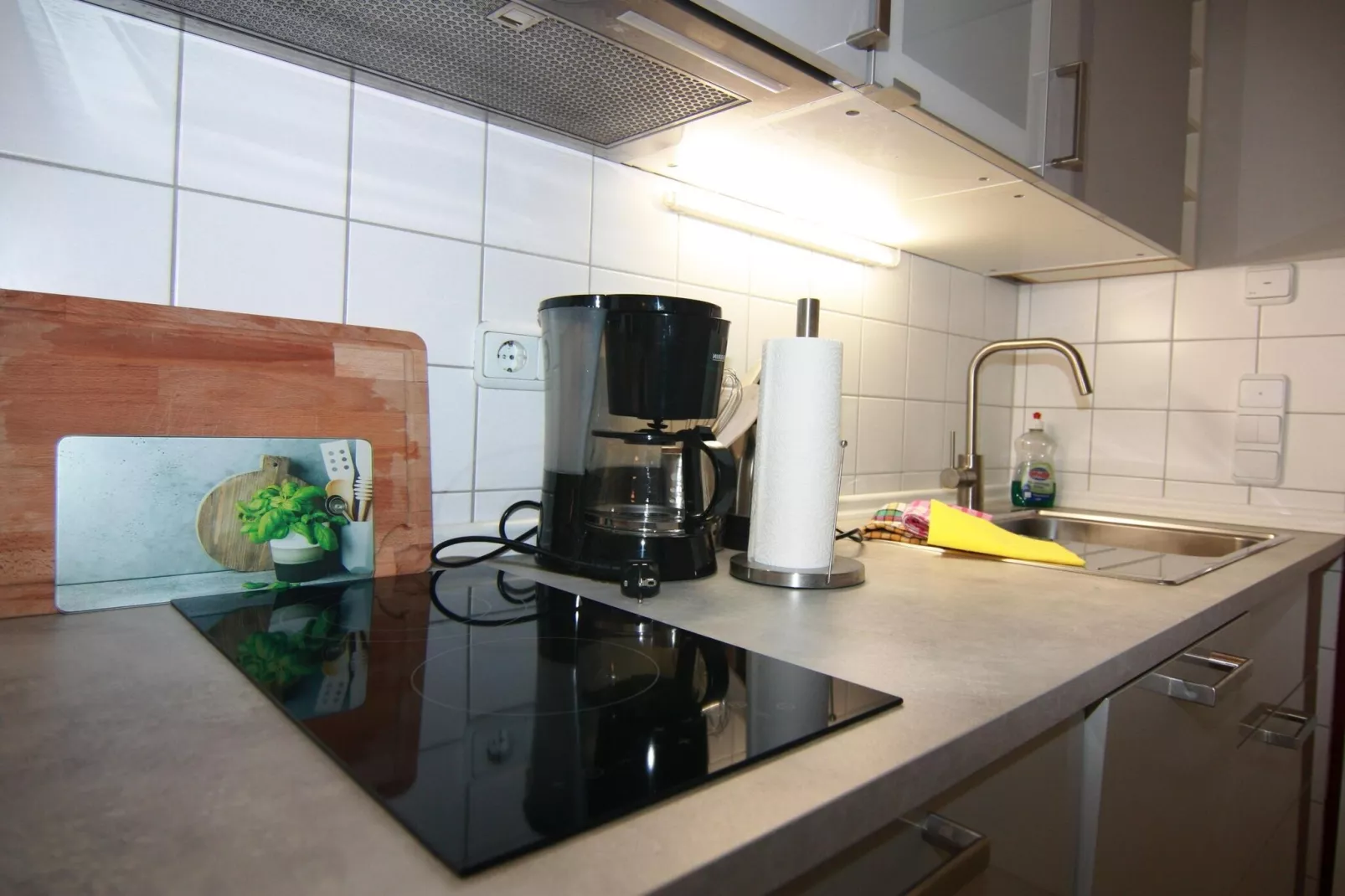 Ferienwohnung Kleiner Seestern Wiek-Wohnung 33-Keuken