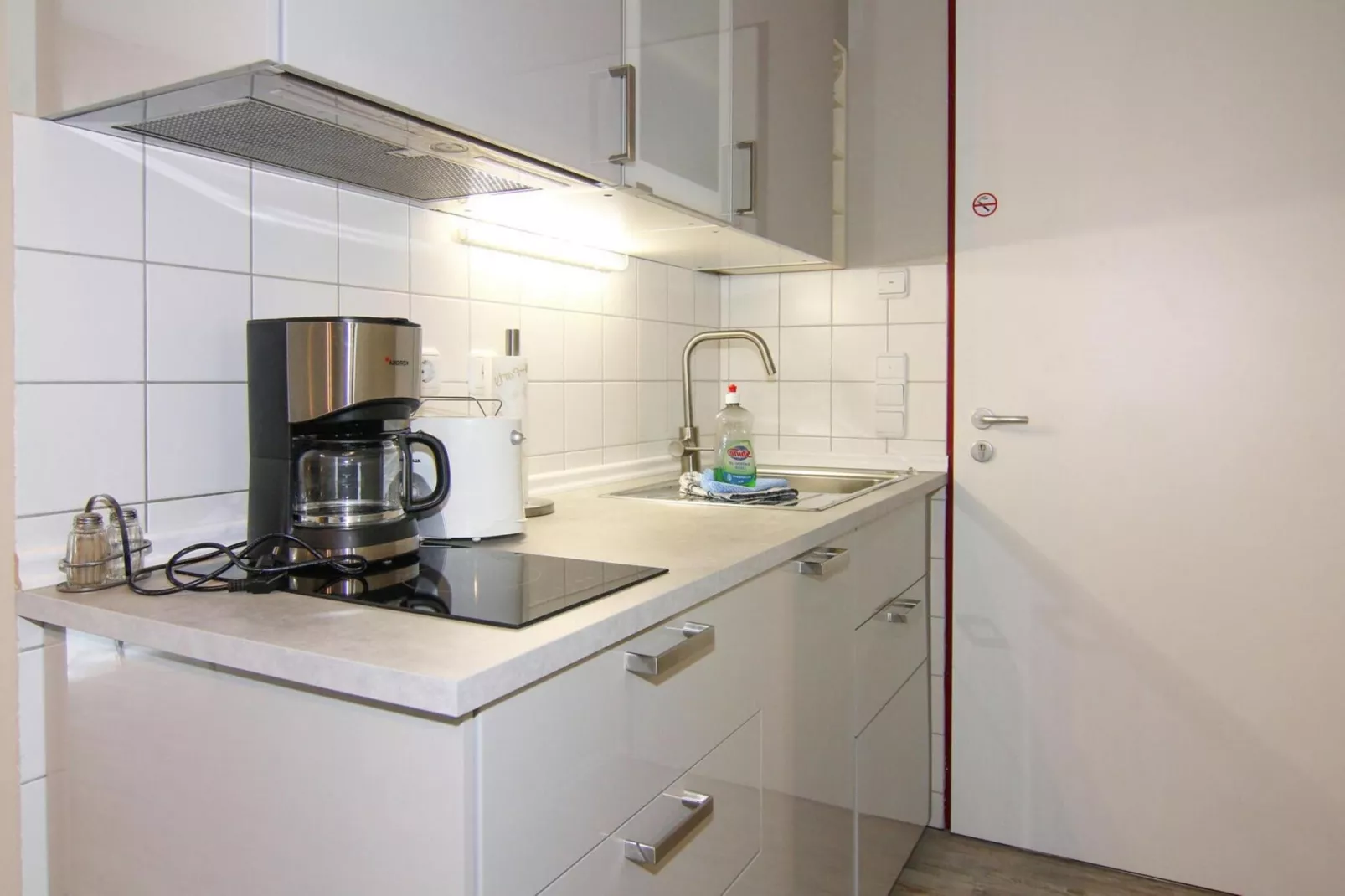 Ferienwohnung Kleiner Seestern Wiek-Wohnung 33-Keuken
