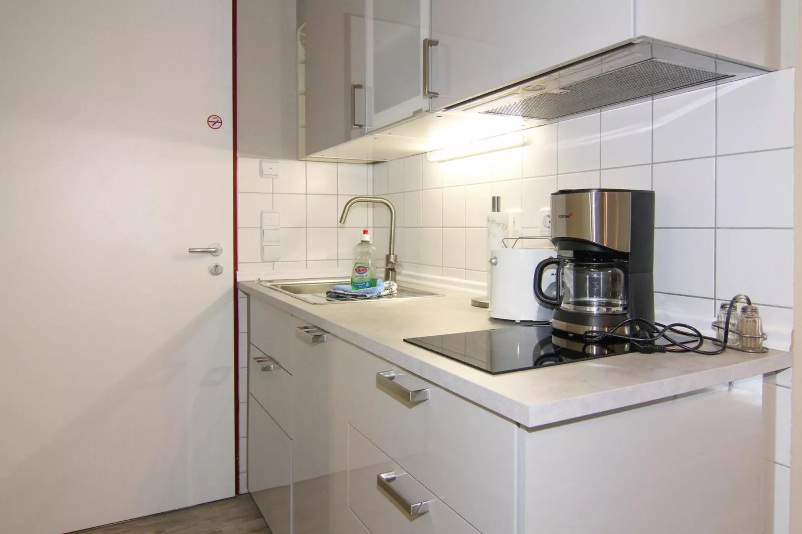 Ferienwohnung Kleiner Seestern Wiek-Wohnung 33-Keuken