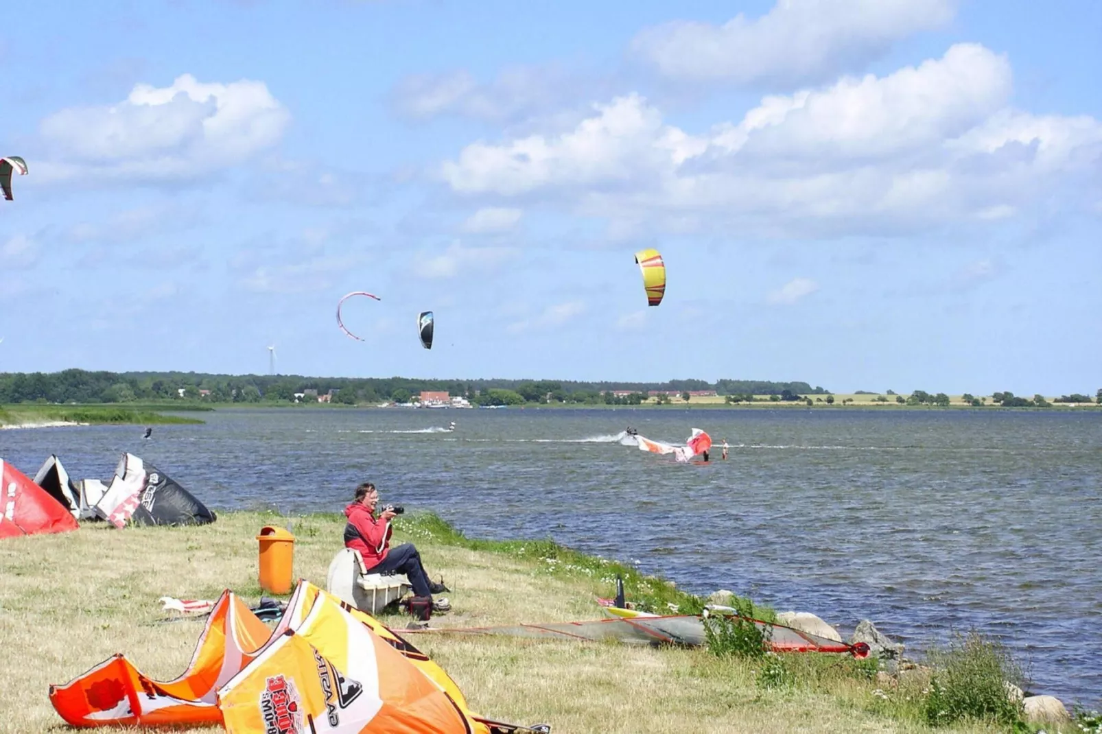 Ferienwohnung Kleiner Seestern Wiek-Wohnung 33-Gebieden zomer 1km