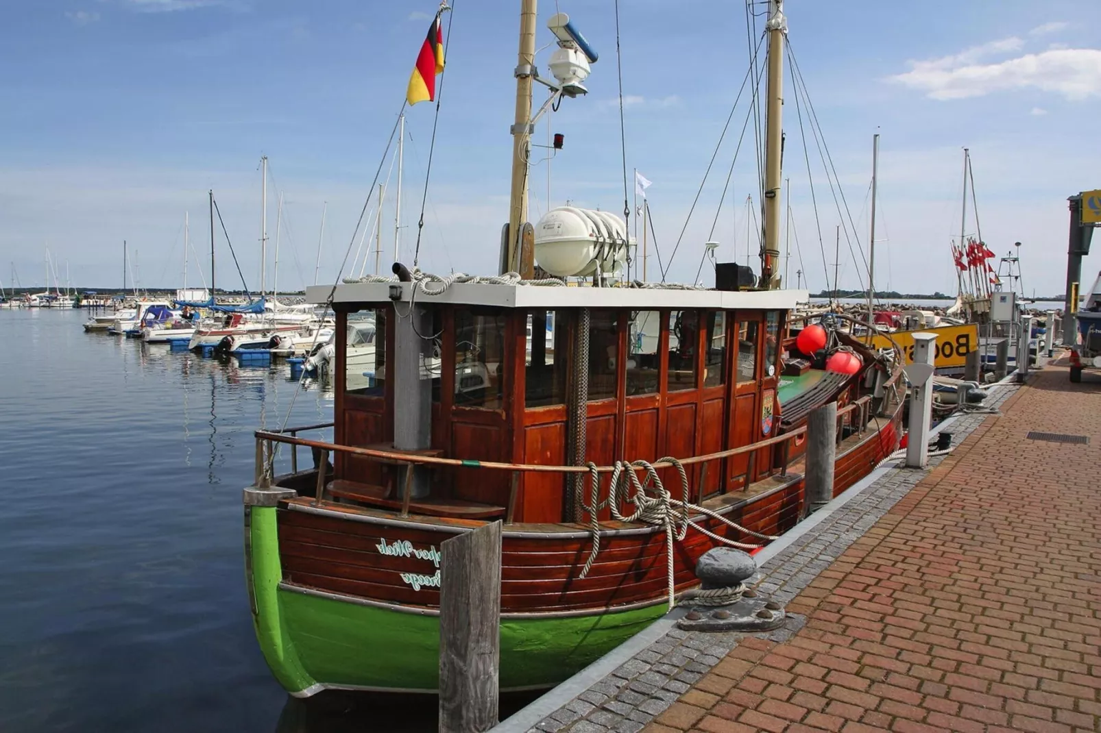 Ferienwohnung Kleiner Seestern Wiek-Wohnung 33-Gebieden zomer 5km
