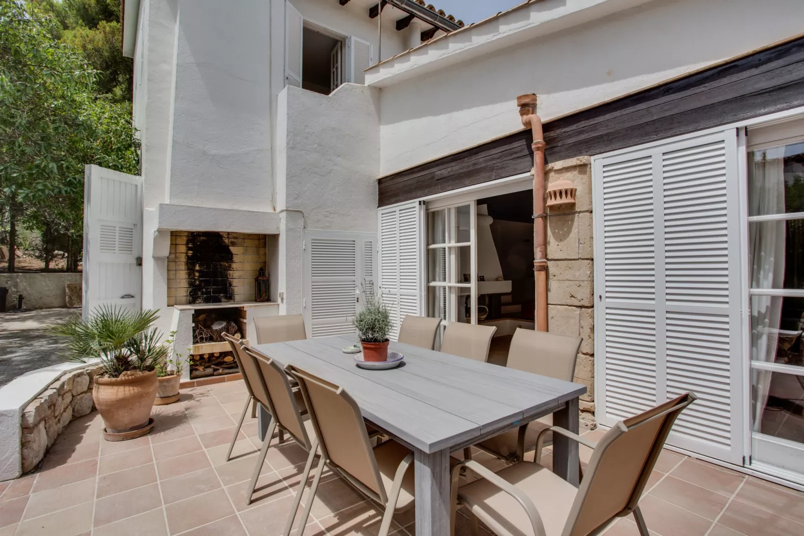 Villa Cala Padri-Terrasbalkon