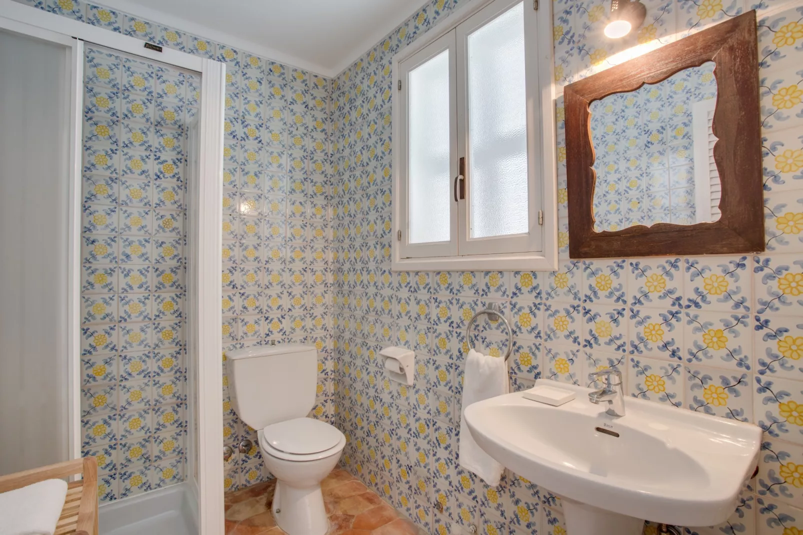 Villa Cala Padri-Badkamer