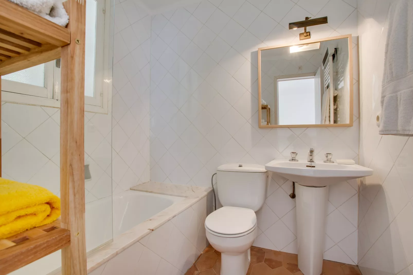 Villa Cala Padri-Badkamer
