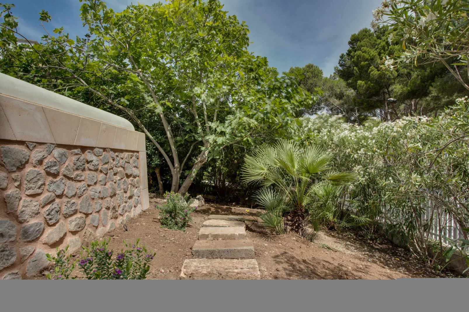 Villa Cala Padri-Tuinen zomer