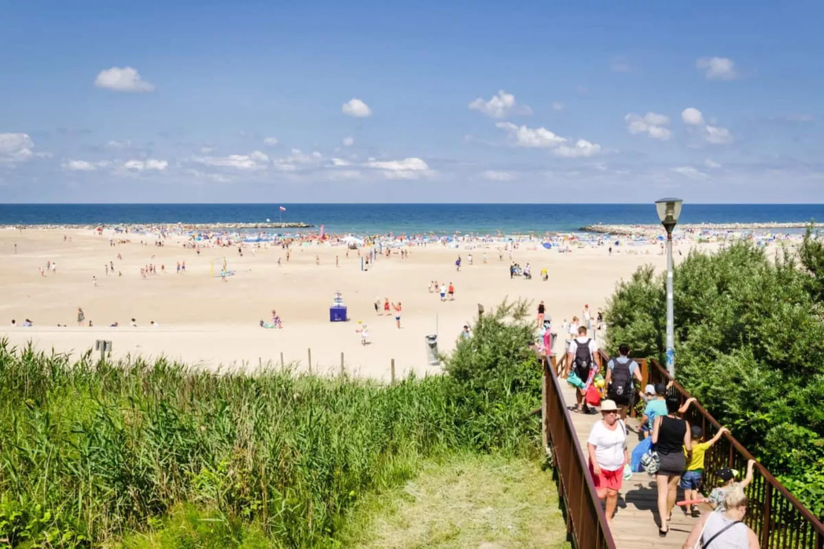 Apartament 6-osobowy piętro Jarosławiec-Gebieden zomer 5km