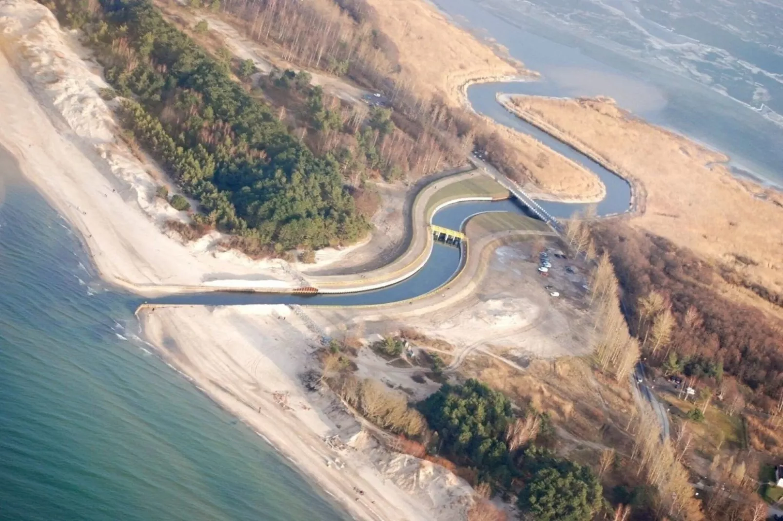 Domek letniskowy 70 m2 TYP B Osieki-Gebieden zomer 1km