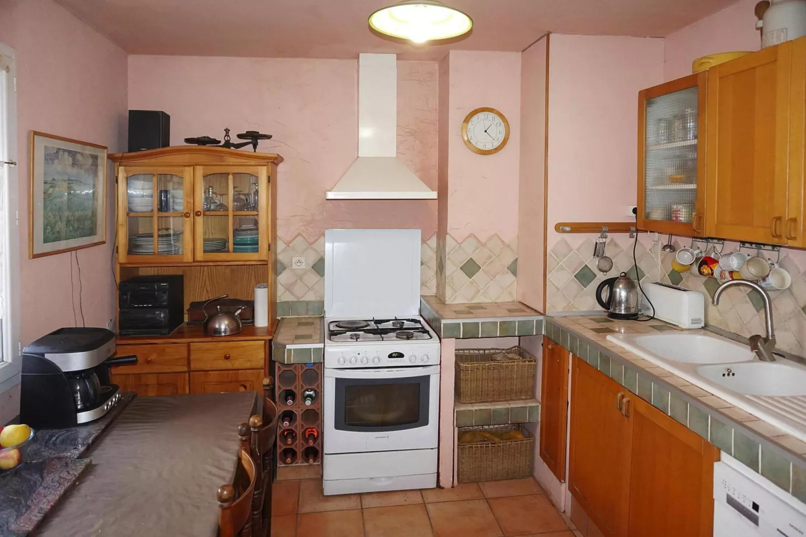 Ferienhaus in Vernègues-Keuken