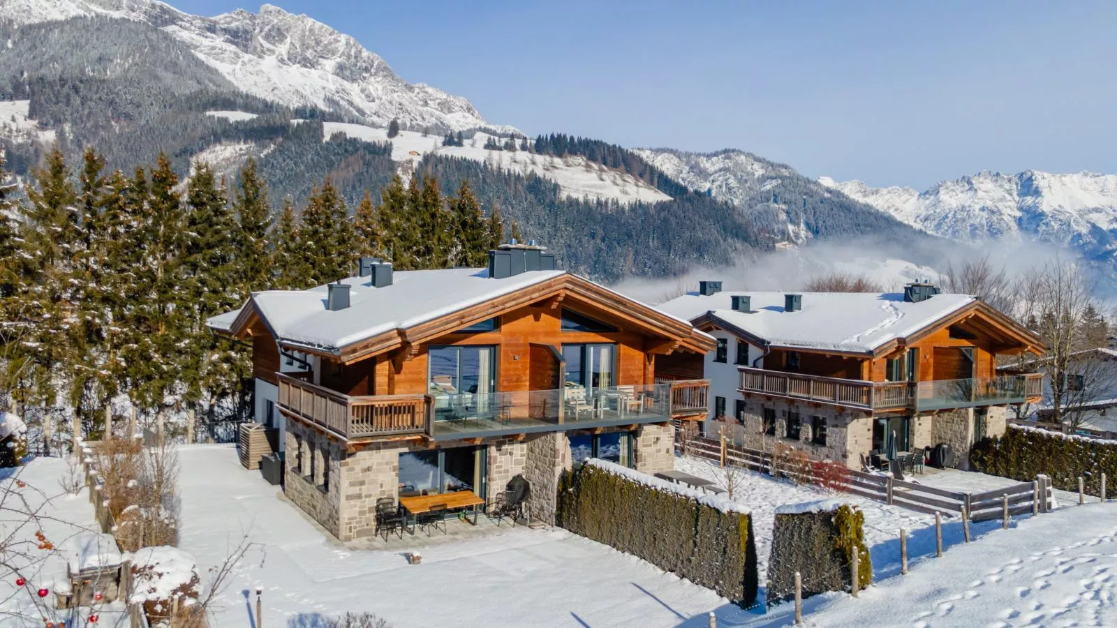 Chalet Schneelöwe XL-Exterieur winter