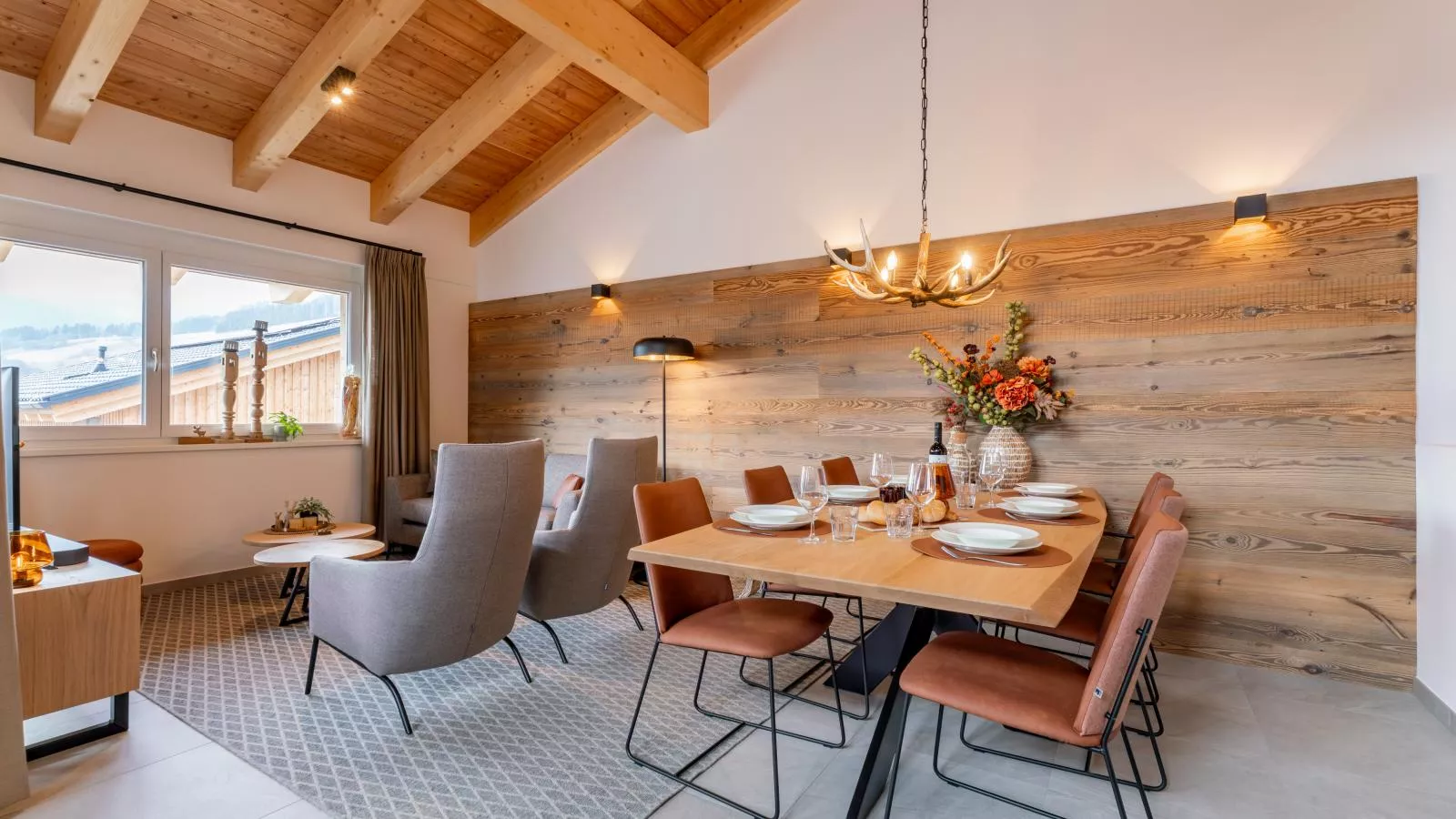 Grebenzen Lodges 49B-Woonkamer