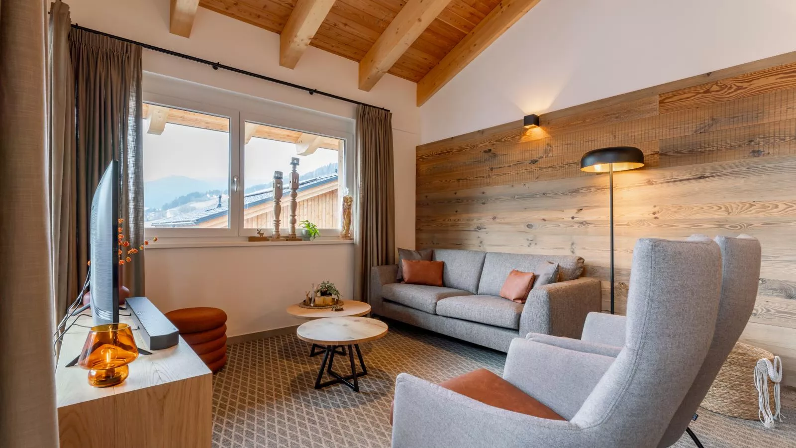 Grebenzen Lodges 49B-Woonkamer