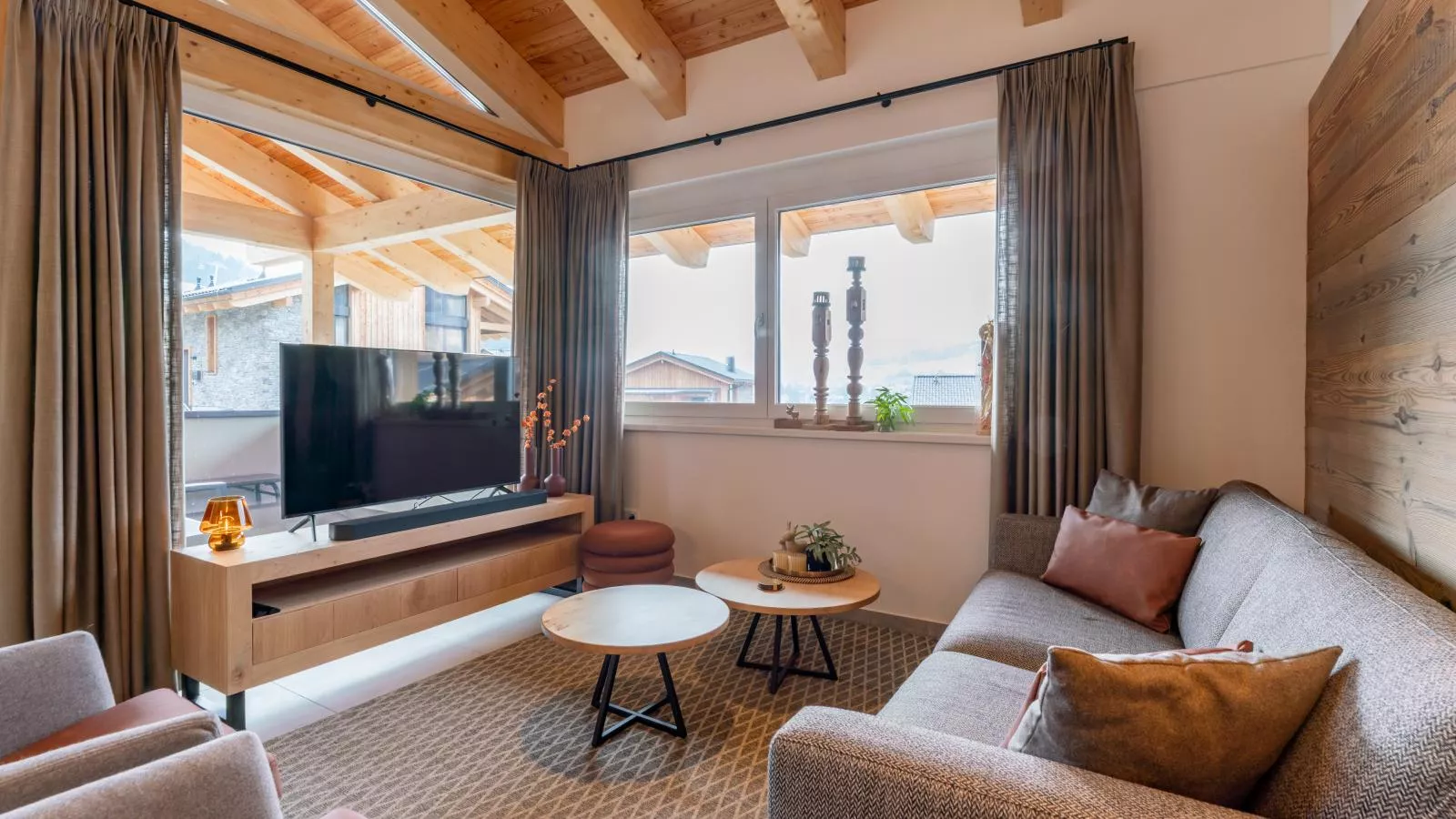 Grebenzen Lodges 49B-Woonkamer