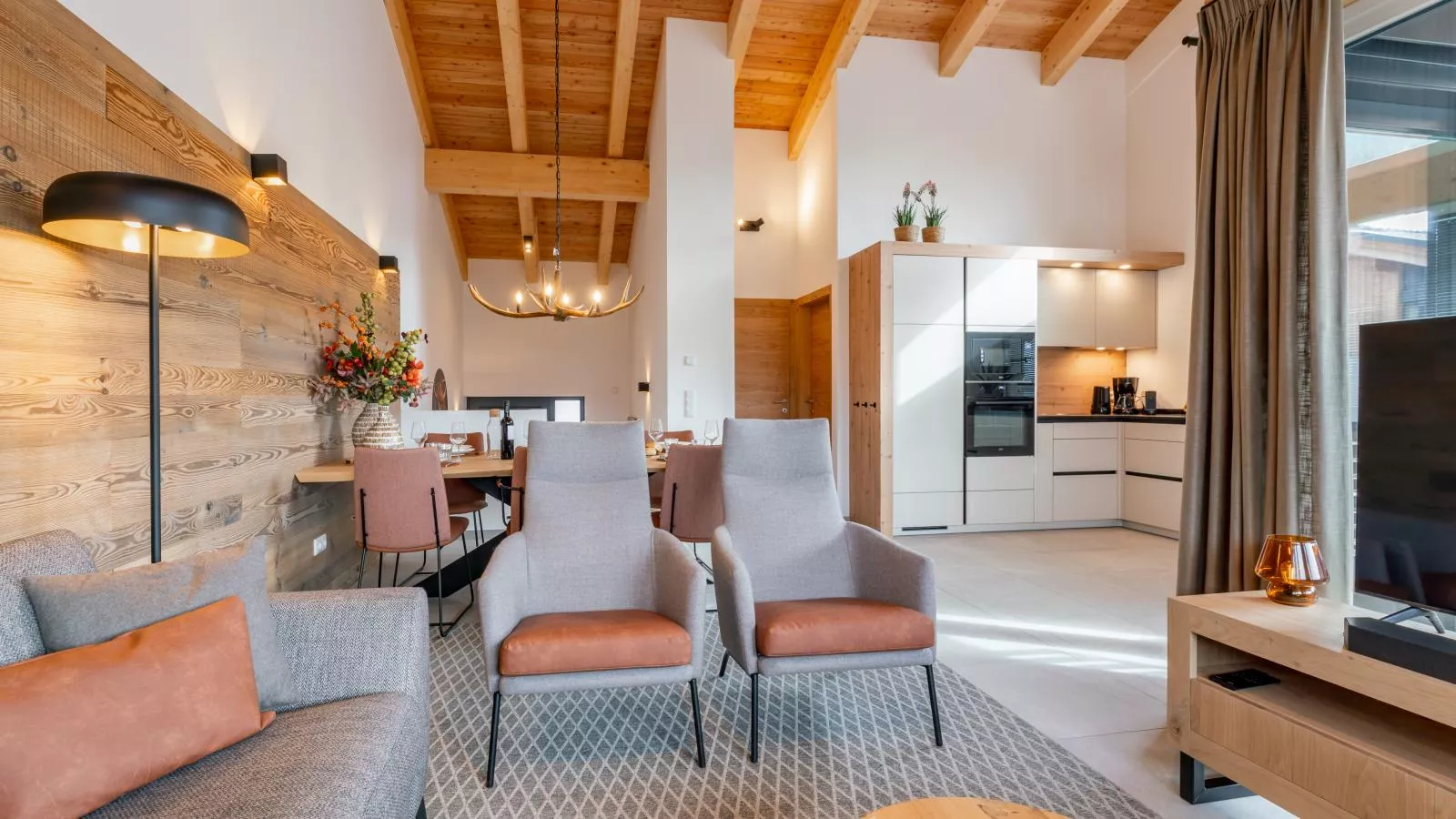 Grebenzen Lodges 49B-Woonkamer