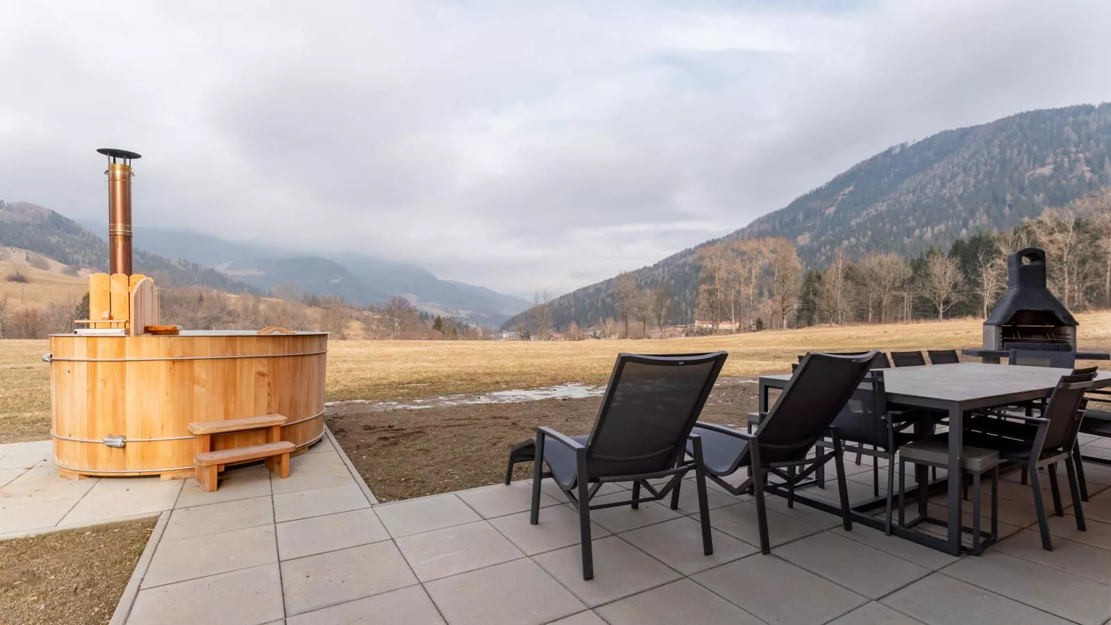 Grebenzen Lodge 44-Uitzicht winter