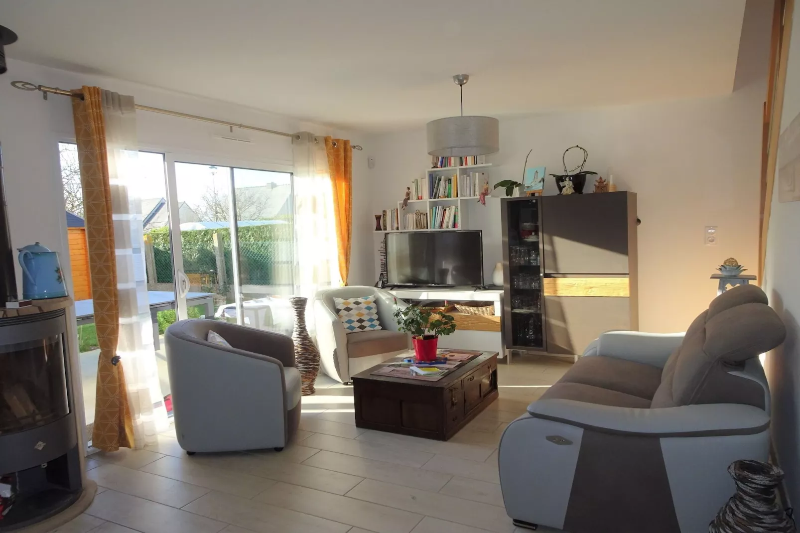Holiday home Fréhel-Woonkamer