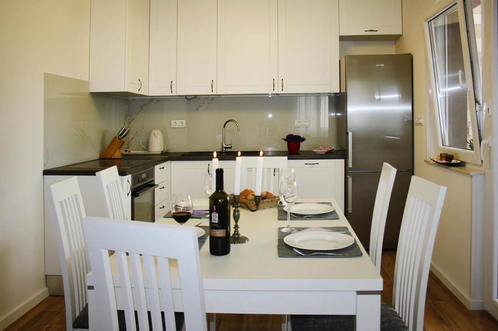 Holiday home, Privlaka-Ferienhaus Ruza, ca. 90 qm, bei Belegung mit 5-6 Personen-Eetkamer