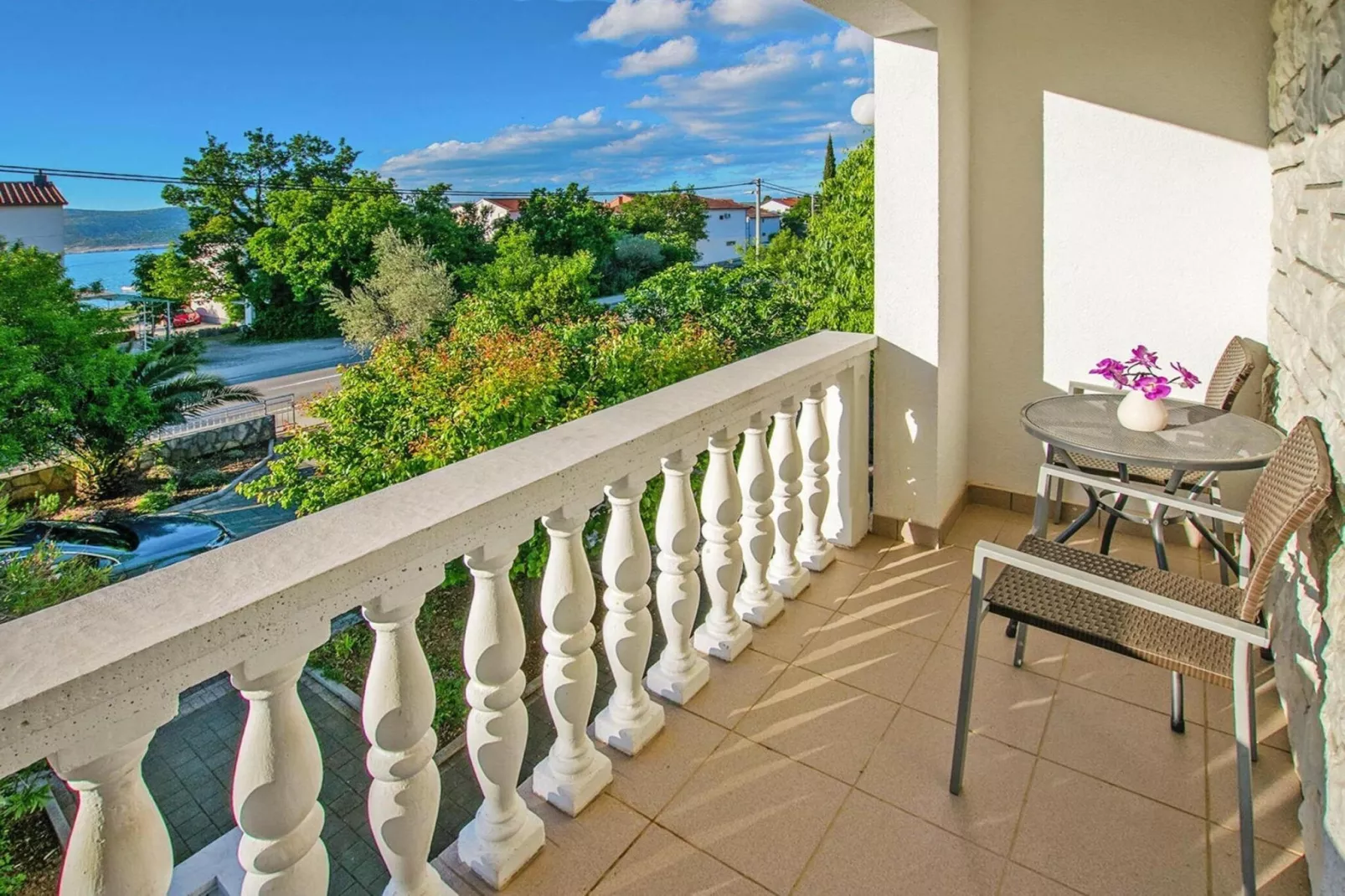 Apartment im Haus Lika Seline-SD55 A02-OG - 6 Pers-Terrasbalkon