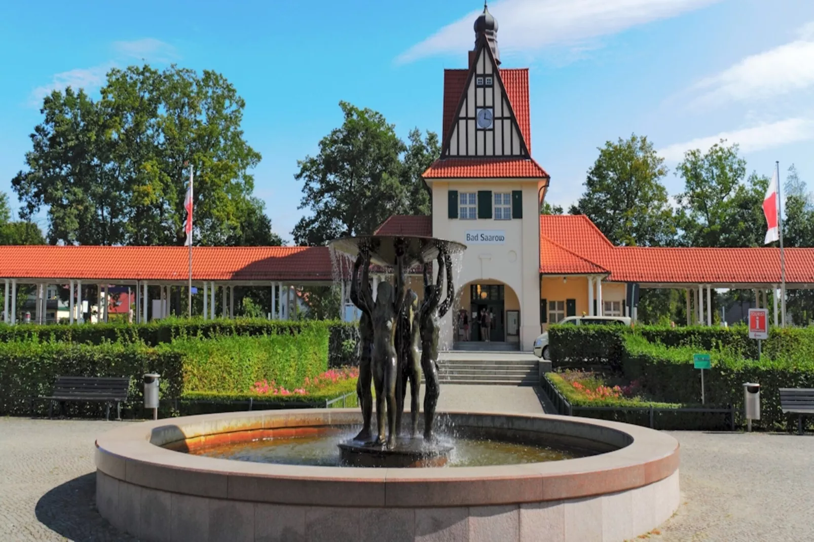 Ferienwohnung Bornholm im Schlosspark-Gebieden zomer 5km