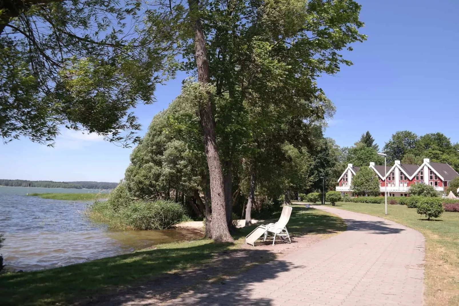 Ferienwohnung Bornholm im Schlosspark-Gebieden zomer 5km