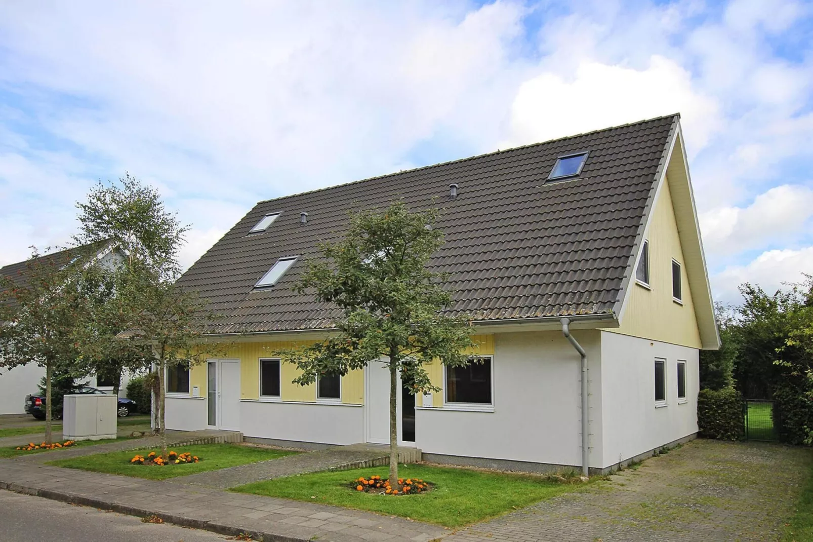 Teichrose 108 qm 9 Personen-Buitenkant zomer