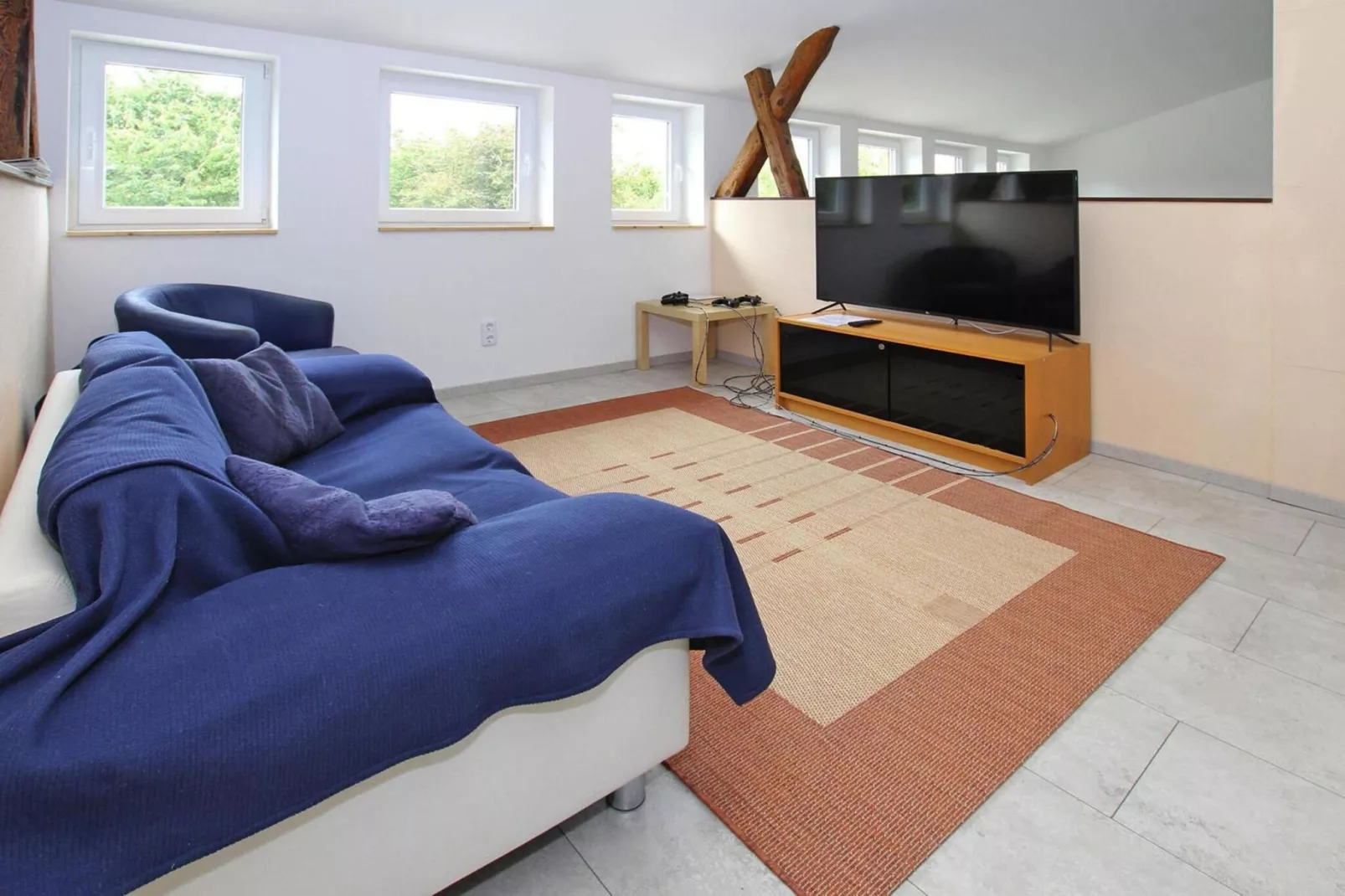 Teichrose 108 qm 9 Personen-Woonkamer