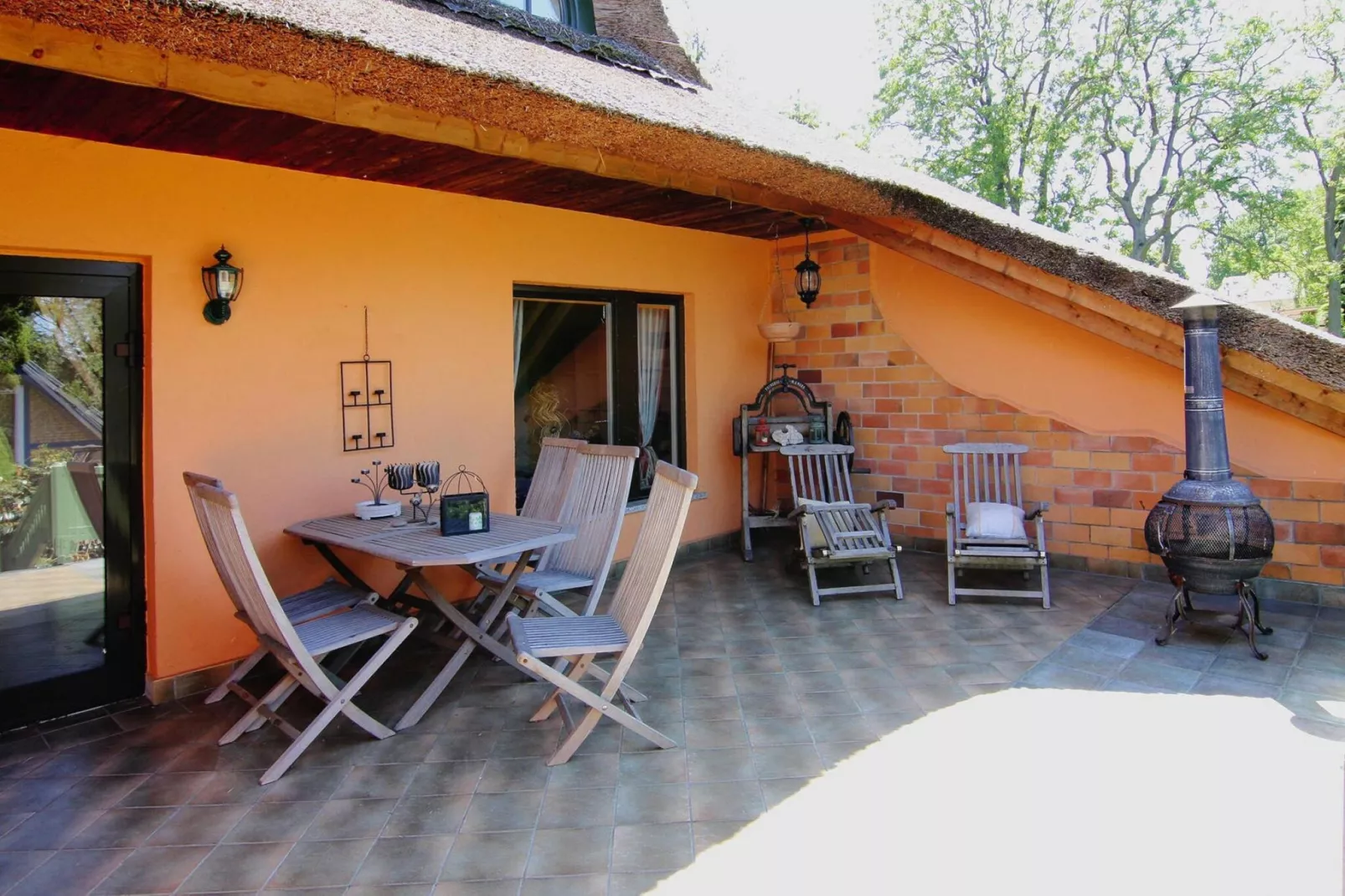 Ferienhaus 160 qm-Terrasbalkon