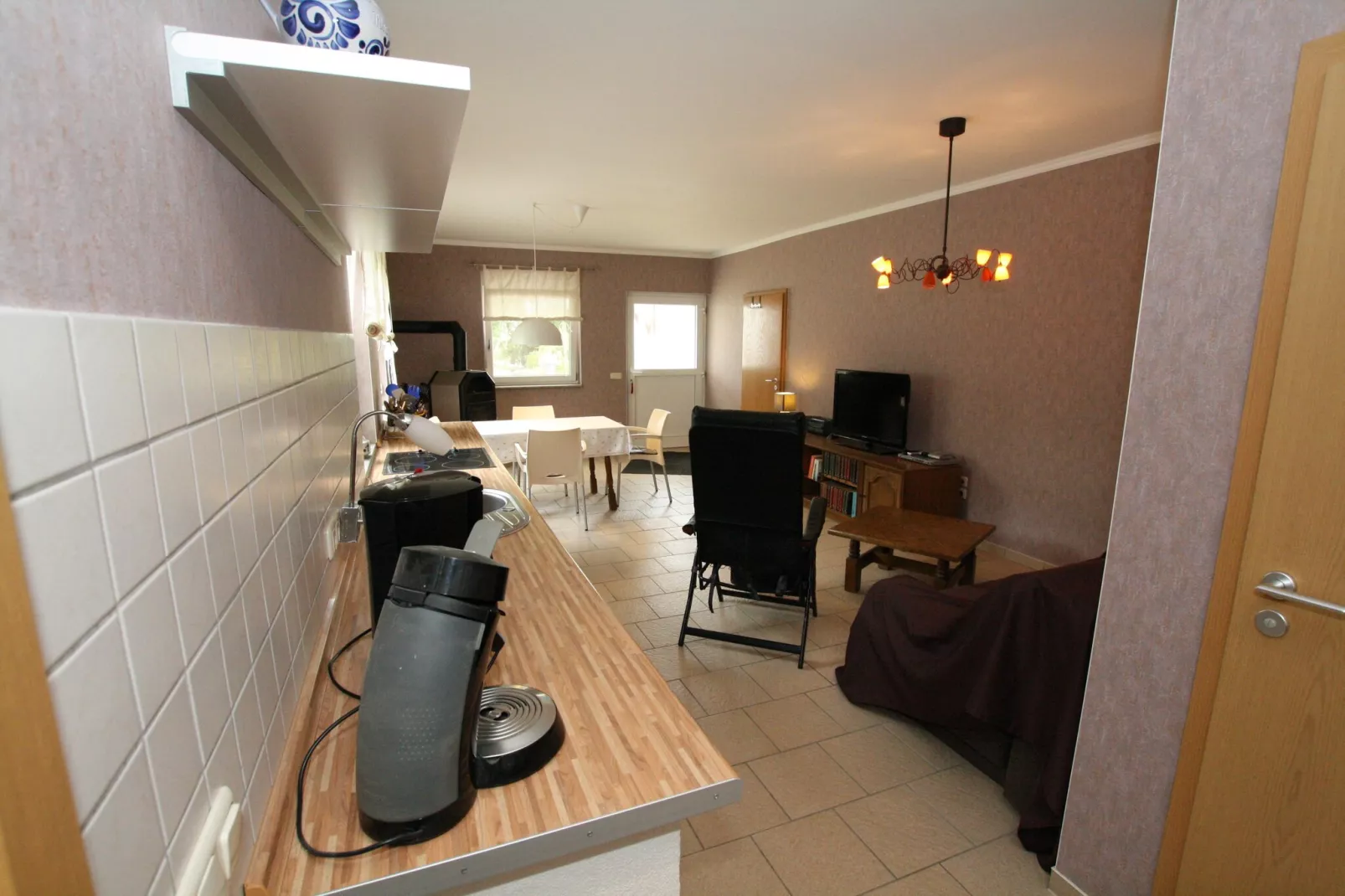 Ferienhaus 60 qm rollstuhlgerecht-Keuken