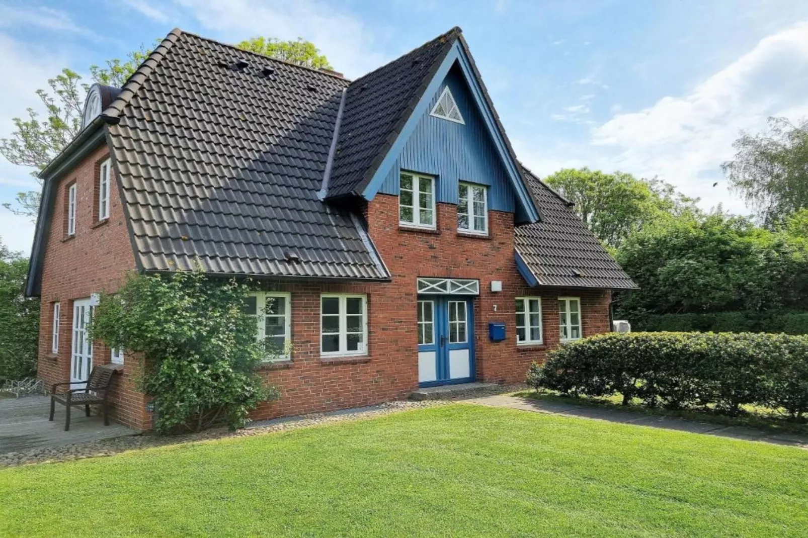 Ferienwohnung Tante Helene 3 Pers Garding-Gebieden zomer 1km