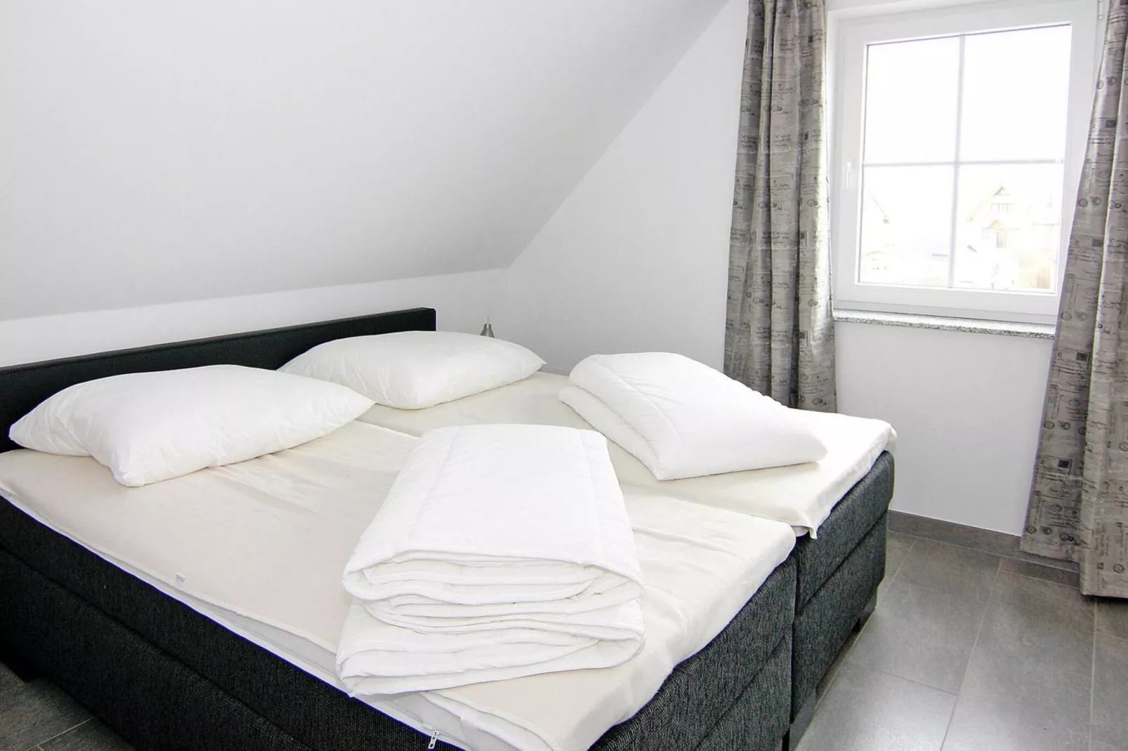 Ferienhaus Lotsenhaus Vieregge-Slaapkamer