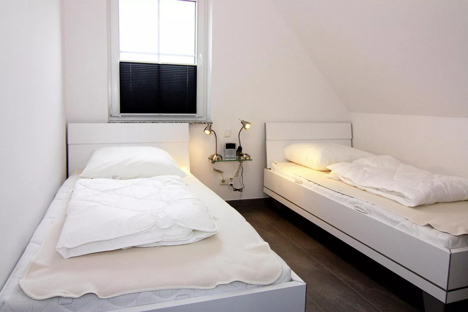 Ferienhaus Lotsenhaus Vieregge-Slaapkamer
