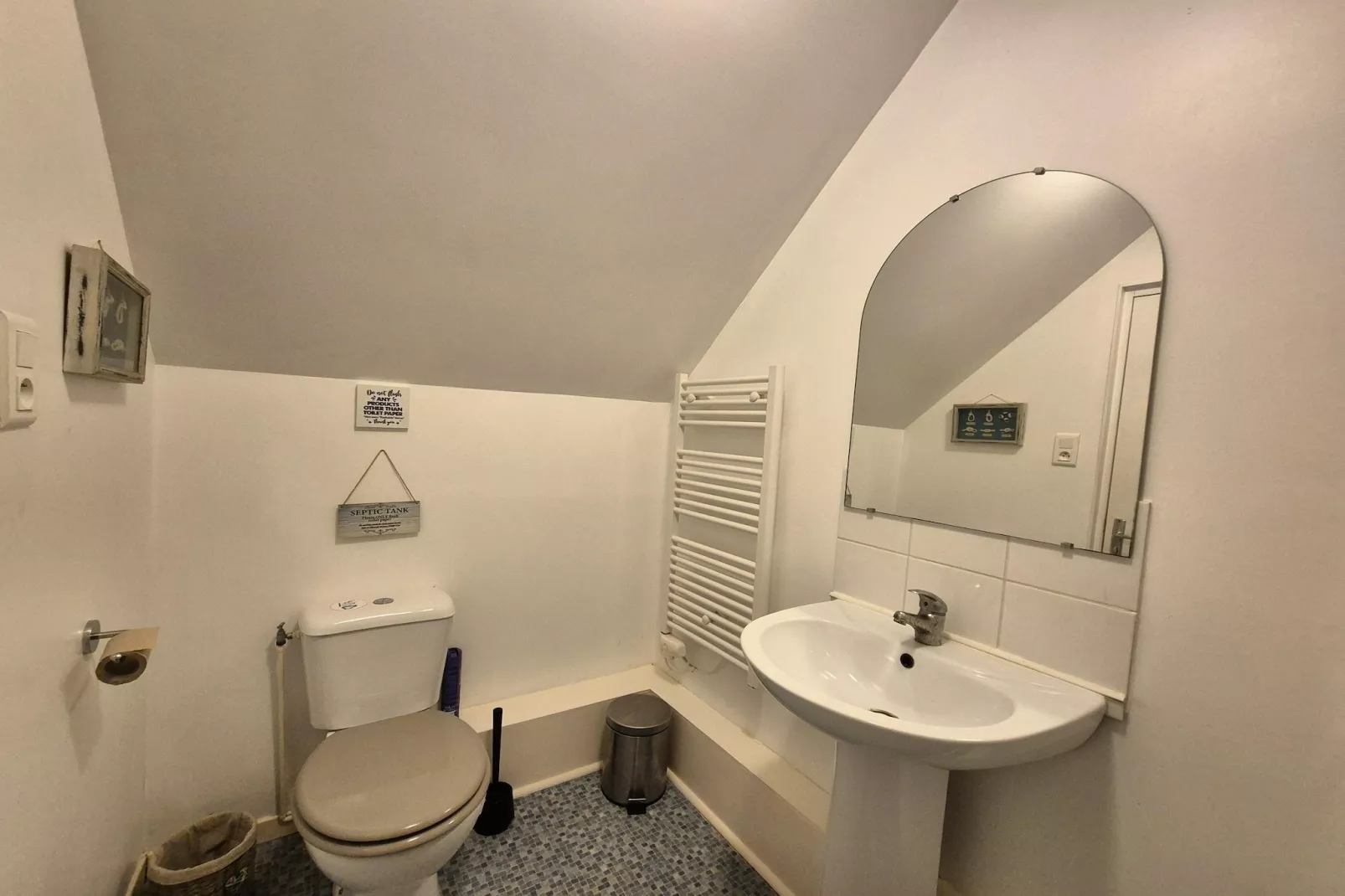 Gîte Lavender-Badkamer