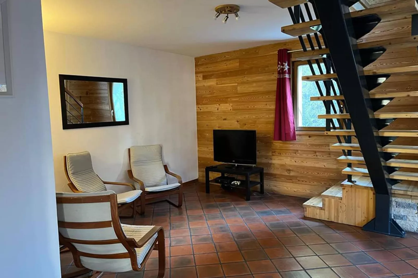 Chalet Erika-Woonkamer