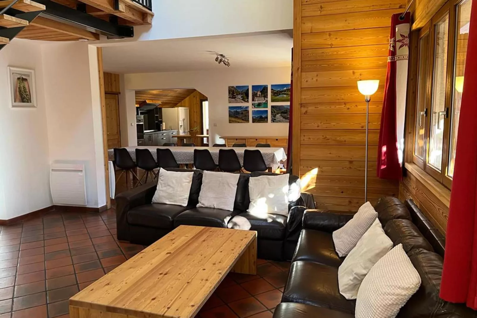 Chalet Erika-Woonkamer
